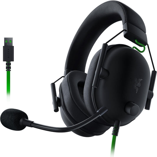 RAZER BLACKSHARK V2 X USB - WIRED ESPORTS HEADSET WITH NOISE-CANCELLING MIC