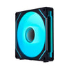 Lian Li UNI Fan SL-INF Reverse Blade 140 Infinity Mirror 140mm ARGB Single Pack Case Desktop PC Fan, Black- G99.14RSLIN1B.IN