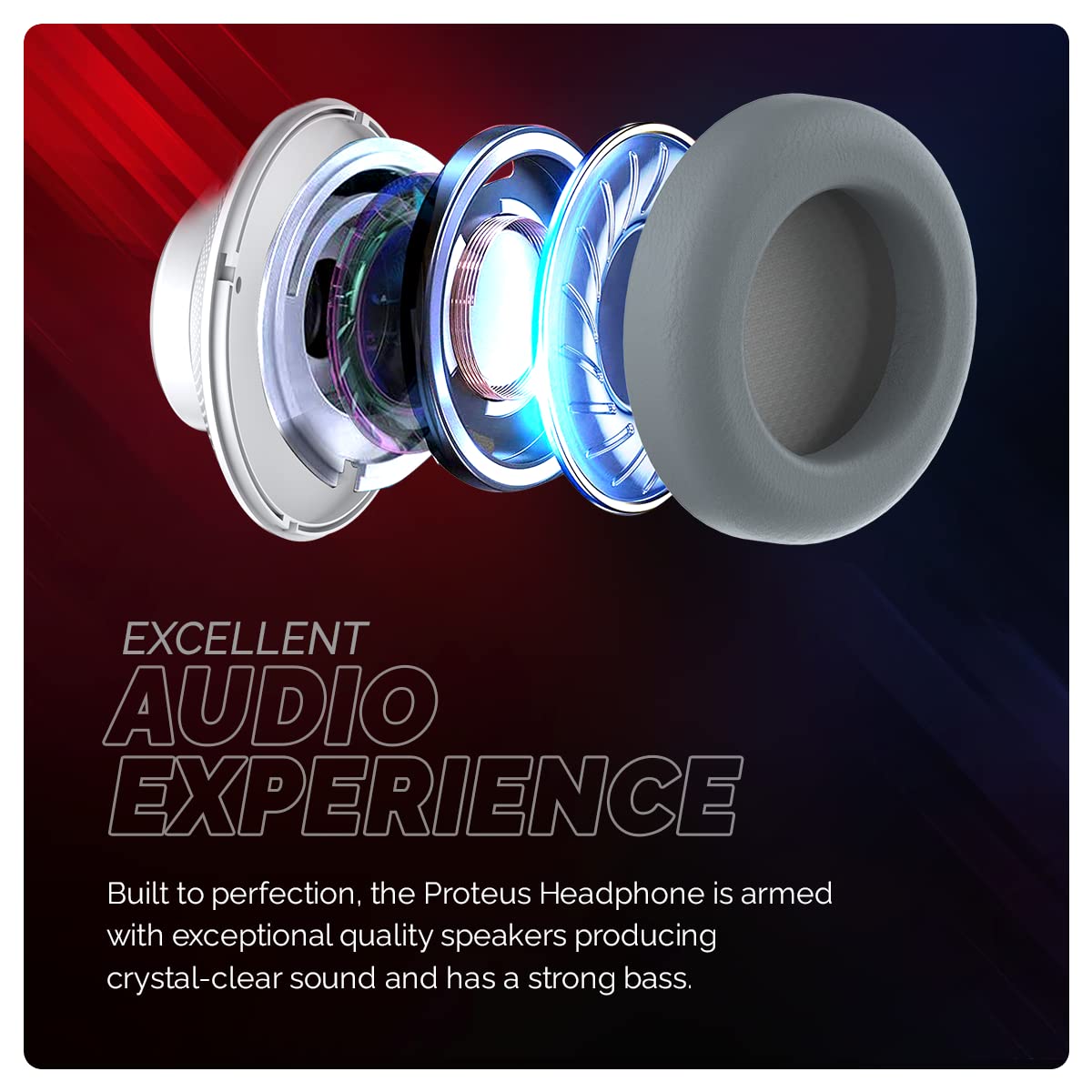 COSMIC BYTE PROTEUS (WHITE) GAMING HEADPHONE