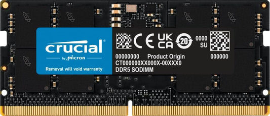 CRUCIAL BASICS 16GB DDR5-4800 SODIMM RAM CB16GS4800