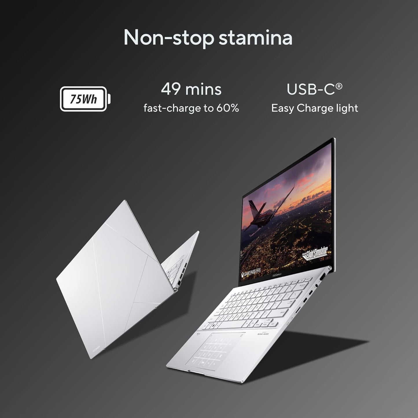 ASUS ZENBOOK 14 OLED (2023), INTEL CORE I5-1340P 13TH GEN, 14" (35.56 CM) 2.8K 90HZ OLED, THIN & LIGHT LAPTOP (16GB/512GB SSD/IRIS XE/WIN 11/OFFICE 2021/75W BATTERY/SILVER/1.39 KG), UX3402VA-KN542WS