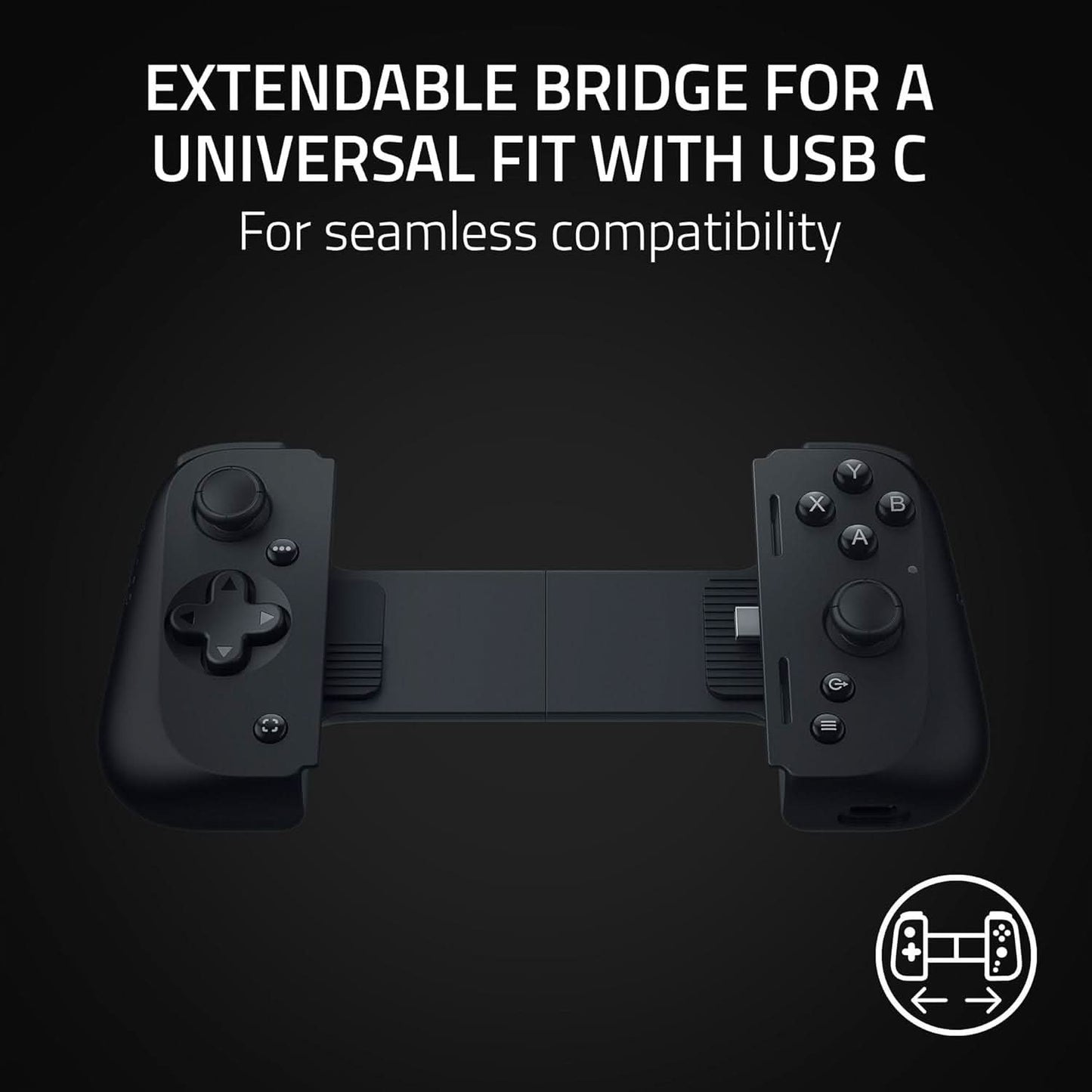 RAZER KISHI V2 USB C - GAMING CONTROLLER FOR IPHONE AND ANDROID RZ06-05110100-R3M1