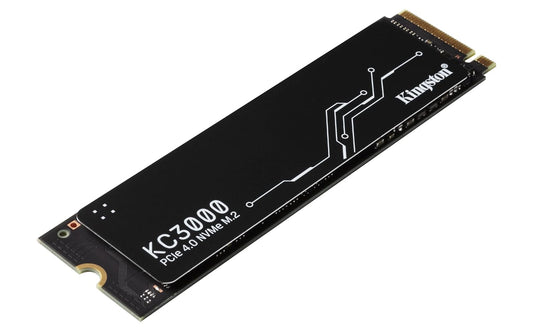 KINGSTON KC3000 PCIE 4.0 NVME M.2 SSD - HIGH-PERFORMANCE STORAGE FOR DESKTOP AND LAPTOP PCS -SKC3000D/2048G, 7,000MB/S READ, 7,000MB/S WRITE, BLACK