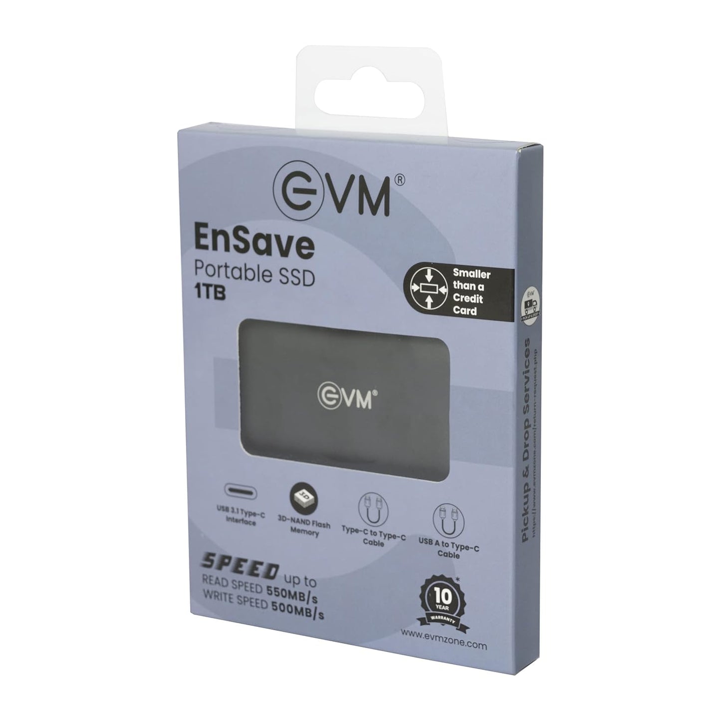 EVM ENSAVE EXTERNAL SSD 1TB EPSSD/1TB)
