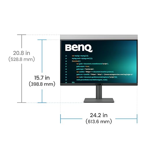 BenQ RD270Q 27 Inch 2K 144Hz IPS QHD Programming Monitor