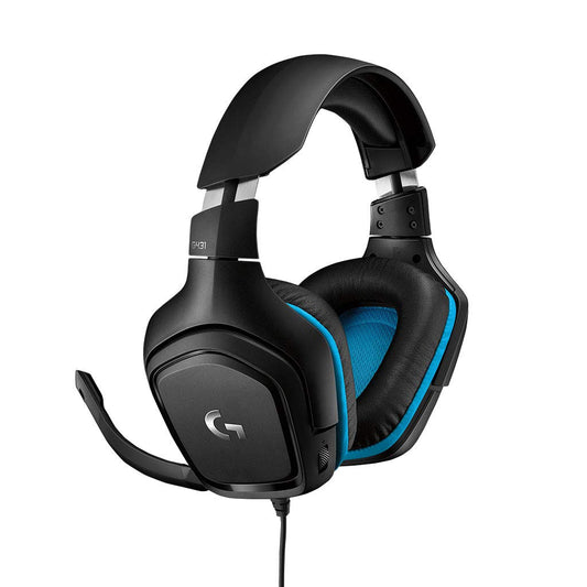 LOGITECH G431 GAMING HEADPHONE BLACK