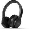 PHILIPS AUDIO TAA4216 ON-EAR SPORTS BLUETOOTH HEADPHONES WITH IP55 DUST/WATER PROTECTION, 35 HOURS PLAY TIME, COOLING & WASHABLE EAR CUPS, QUICK CHARGE, 40 MM DRIVERS AND BUILT-IN MIC (BLACK)