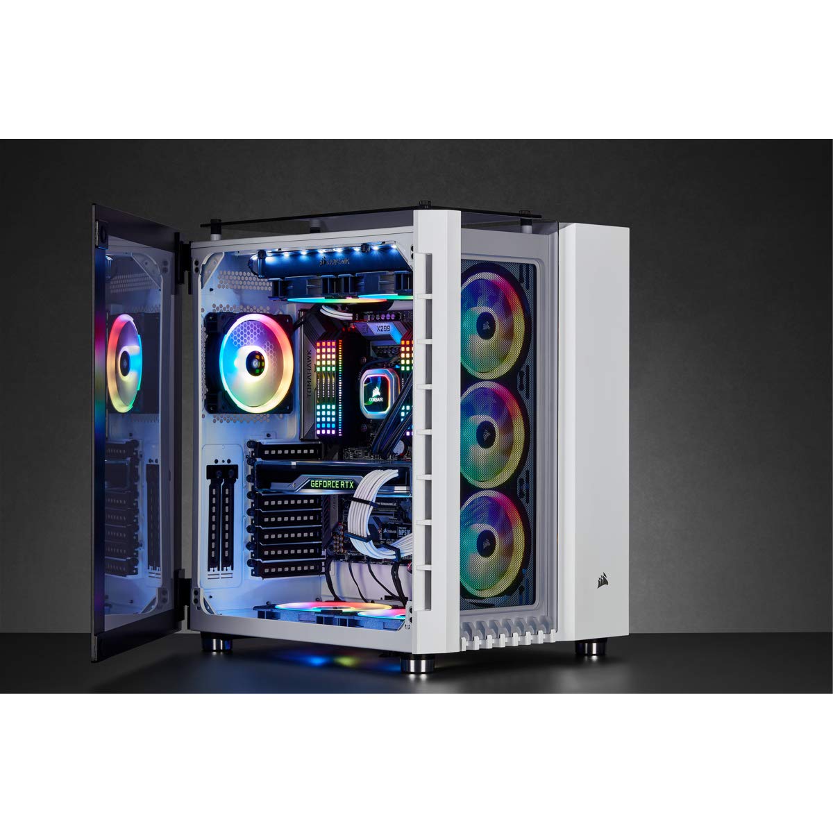 CORSAIR CRYSTAL SERIES 680X MID-TOWER ATX CABINET WHITE