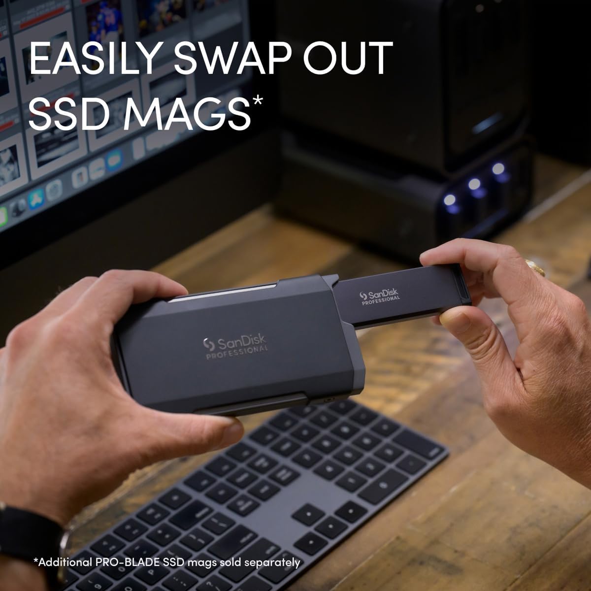 SANDISK PROFESSIONAL 4TB PRO-BLADE TRANSPORT,SDPM2NB-004T-GBAND