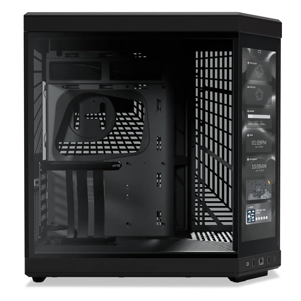 HYTE Y70 (E-ATX) MID TOWER CABINET (BLACK)
