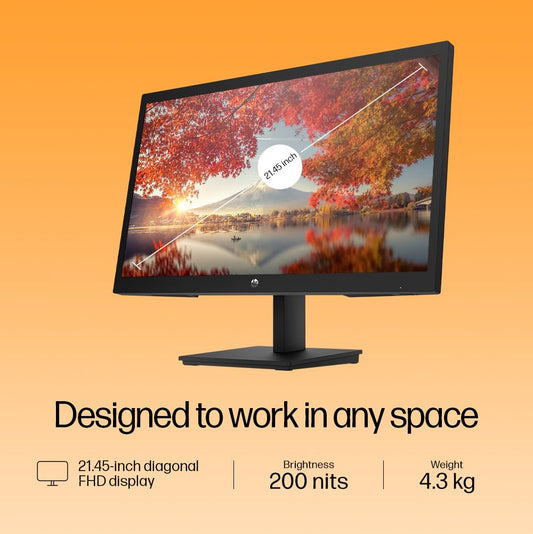 HP G5 54.48 CM (21.45 INCH) FULL HD VA PANEL MONITOR (V22V)