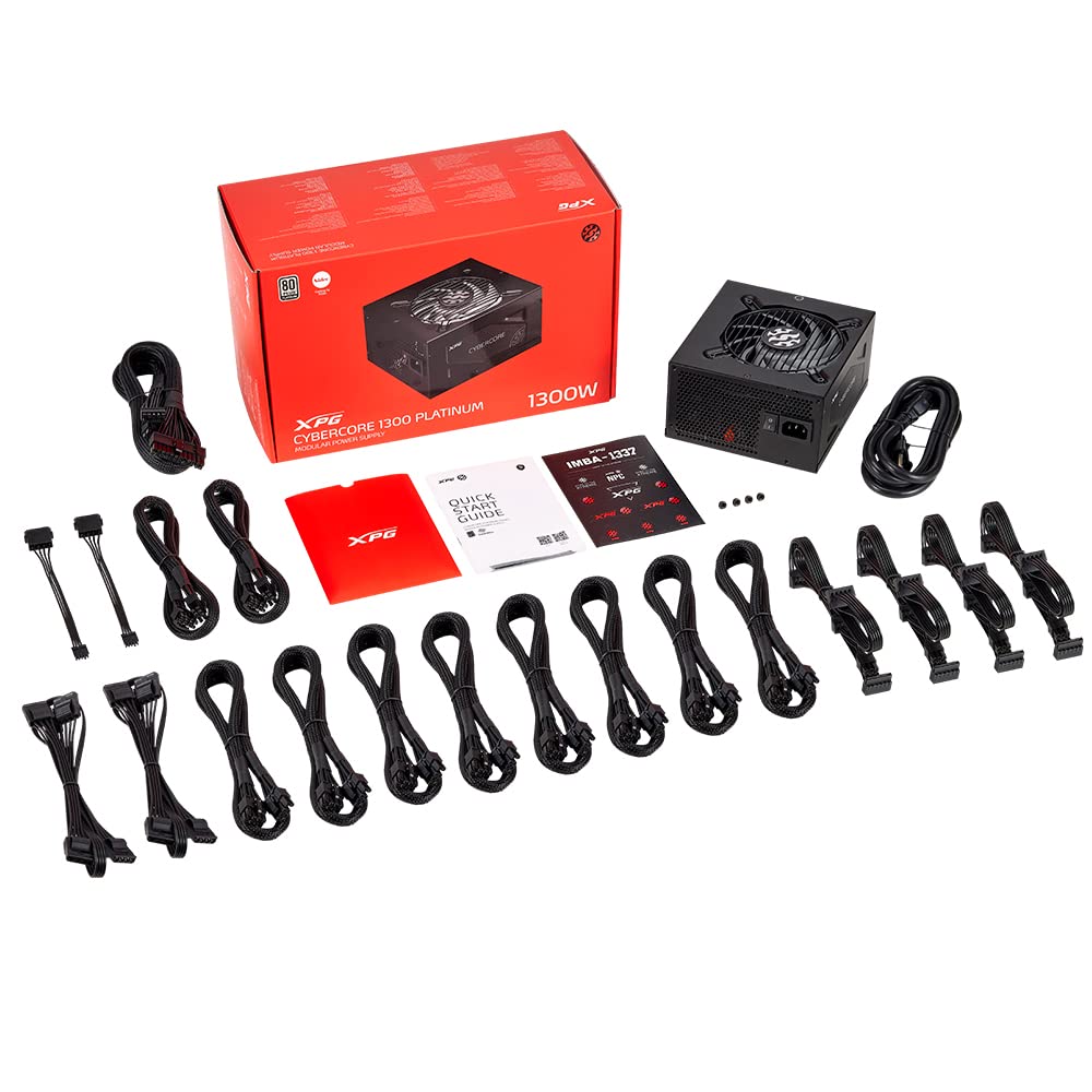 XPG CYBERCORE 1300W 80 PLUS PLATINUM FULLY MODULAR SMPS