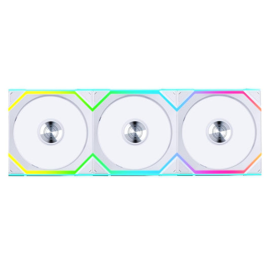 Lian Li UNI FAN SL Wireless 3 x 120mm KIT Case Fan I Cooler - White I with Reverse Blade G99.12RSL1W3W.IN