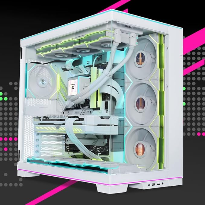 LIAN LI PC-O11 DYNAMIC EVO MID-TOWER E-ATX RGB CABINET WHITE