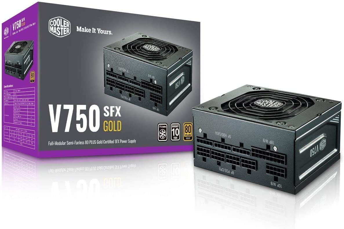 COOLER MASTER MWE 750 VSFX 80 PLUS GOLD ATX 3.1 POWER SUPPLY