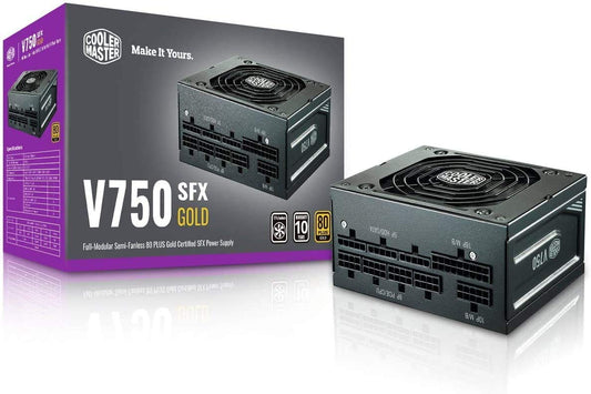 COOLER MASTER 750W V750 SFX 80 PLUS GOLD FULLY MODULAR SMPS