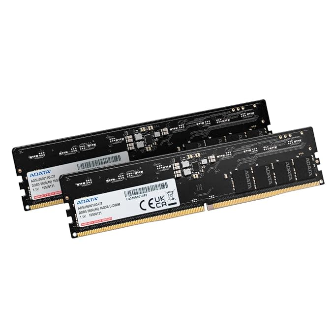 ADATA PREMIER 8GB 5600MHZ U-DIMM DESKTOP MEMORY/RAM - AD5U56008G-S