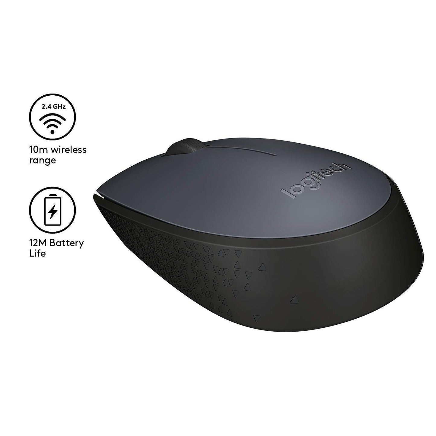 LOGITECH WIRELESS MOUSE M171 GREY
