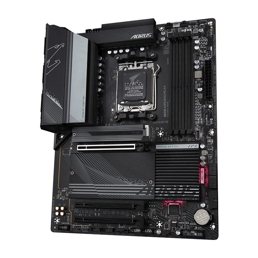 GIGABYTE AMD B650 CHIPSET ATX B650 AORUS ELITE AX MOTHERBOARD MB, DDR4