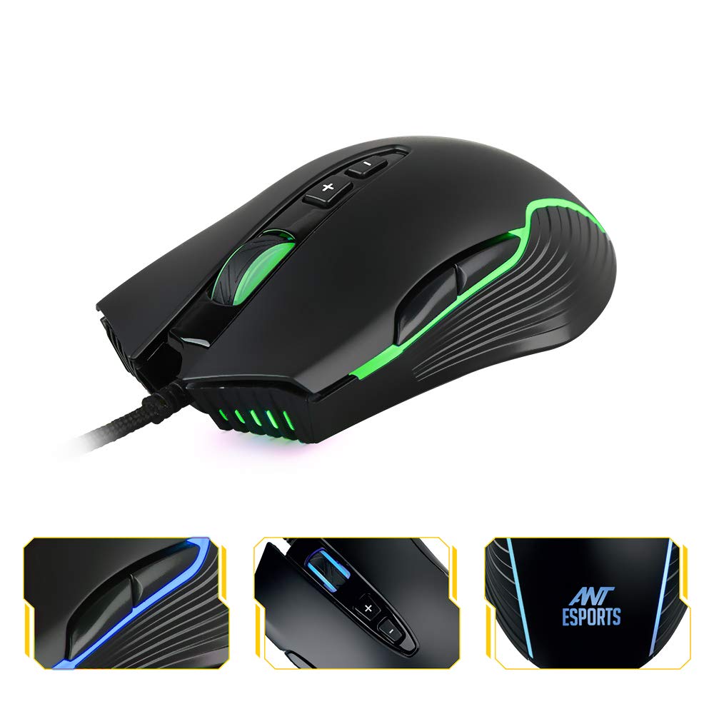 ANT ESPORTS GM500 RGB GAMING MOUSE