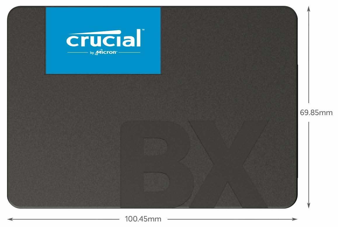 CRUCIAL BX500 2000GB SATA 2.5 INCH SSD CT2000BX500SSD1