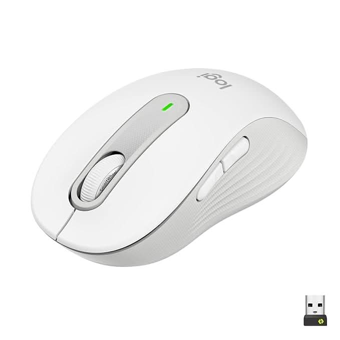 Logitech Signature M650 Wireless Mouse Off-White