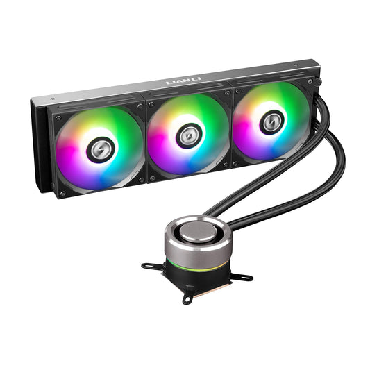 LIAN LI GALAHAD 360 ARGB 360MM AIO LIQUID COOLER BLACK