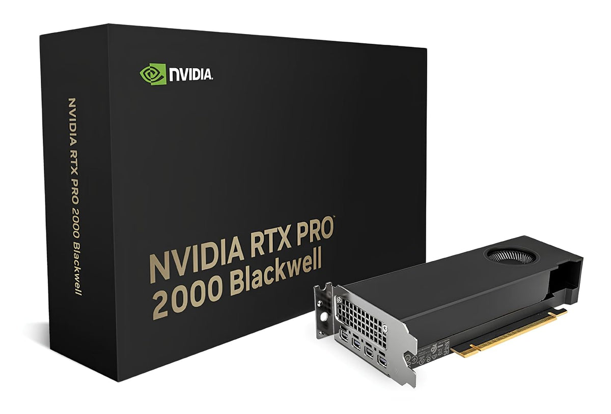NVIDIA RTX Pro 2000 Blackwell 16GB GDDR7 Professional Workstation Graphics Card