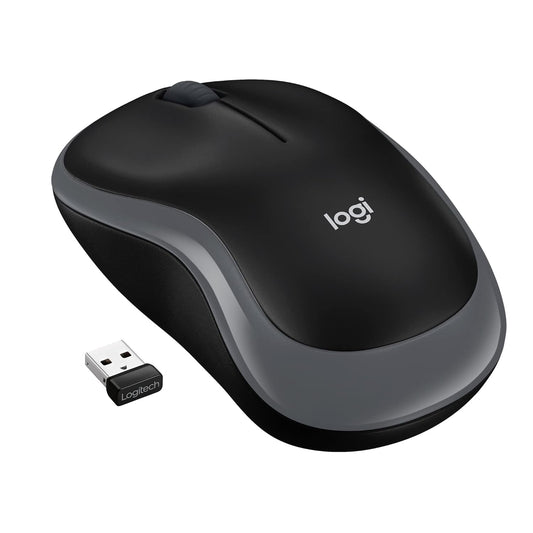 LOGITECH WIRELESS MOUSE M185- SWIFT GRAY