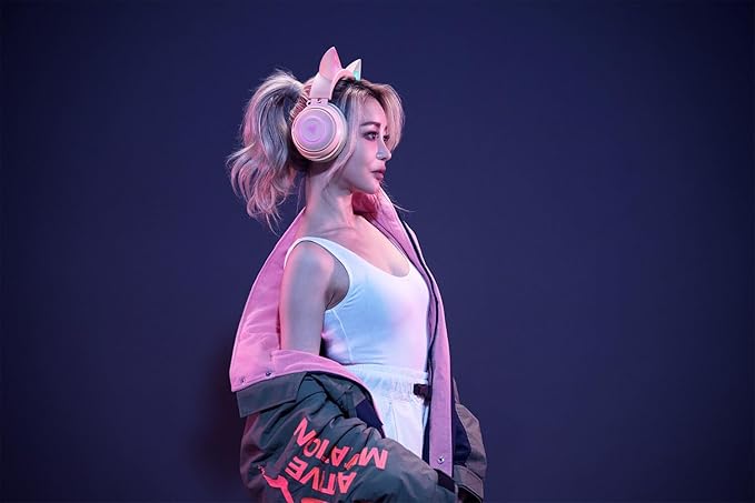 RAZER KRAKEN KITTY - CHROMA USB GAMING HEADSET - QUARTZ