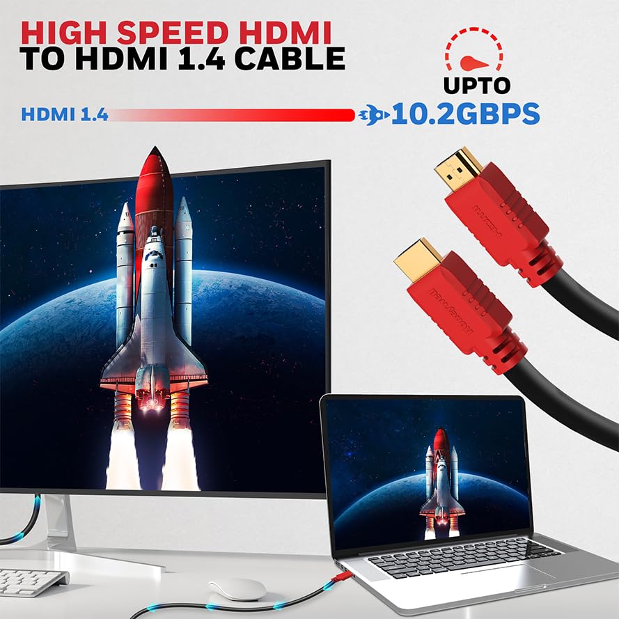 HONEYWELL HDMI CABLE WITH ETHERNET - 3M