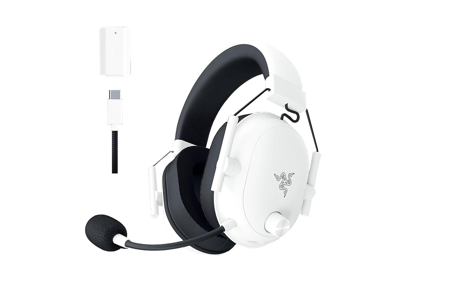 RAZER BLACKSHARK V2 HYPERSPEED - WIRELESS ULTRA-LIGHTWEIGHT ESPORTS HEADSET - WHITE EDITION