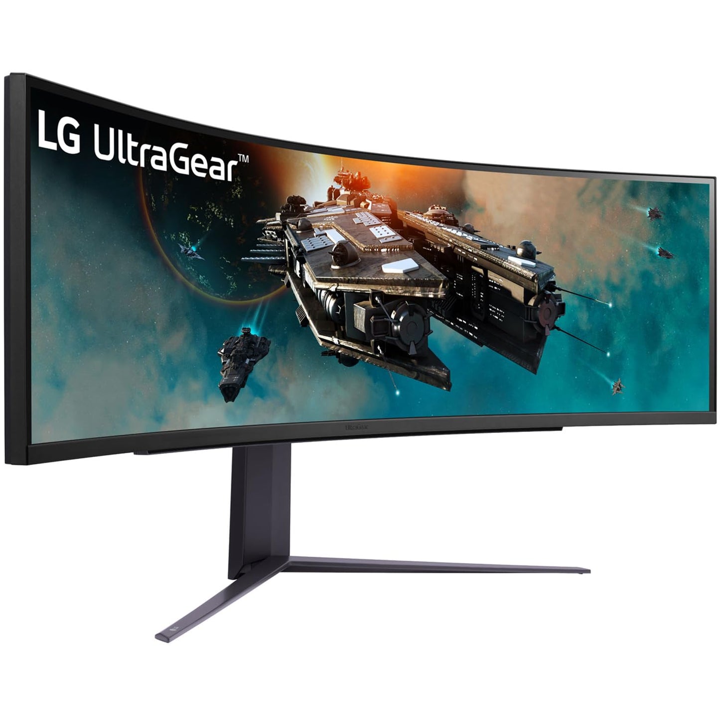 LG 49 INCH CURVED ULTRAGEAR DUAL QHD GAMING MONITOR, 49GR85DC (BLACK)