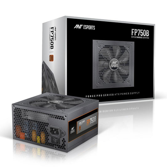 ANT ESPORTS 750W FP750B 80 PLUS BRONZE NON MODULAR SMPS