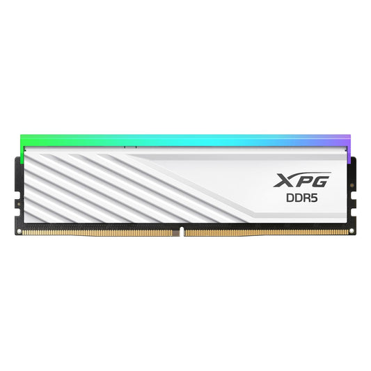 XPG LANCER RGB 16GB (1 * 16 GB) DDR5 6000 MHZ (CL36-38-38) DESKTOP MEMORY RAM - AX5U6000C3616G-SLABRWH (WHITE)