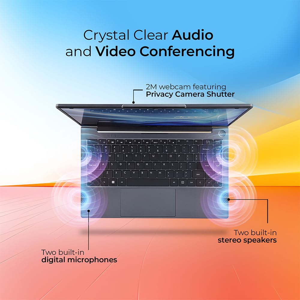 ACER ASPIRE 3 INTEL CORE I3-1215U PROCESSOR LAPTOP WITH 35.56 CM (14") FULL HD LED IPS DISPLAY (8 GB RAM/512 GB SSD/WIFI 6/INTEL GRAPHICS/WINDOWS11 HOME/65W) A324-51, STEEL GRAY