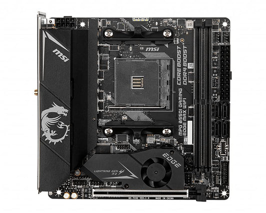 MSI MPG B550I GAMING EDGE MAX WIFI AMD AM4 MOTHERBOARD