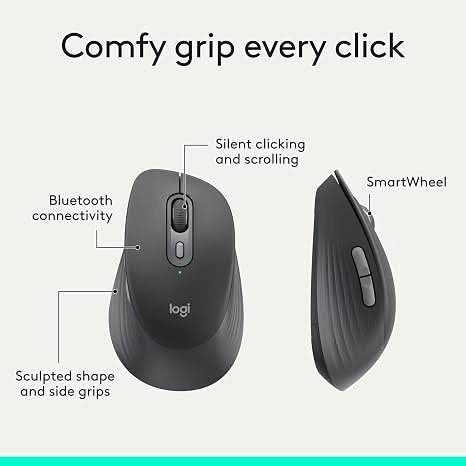 Logitech Signature Comfort M840 L Wireless Mouse