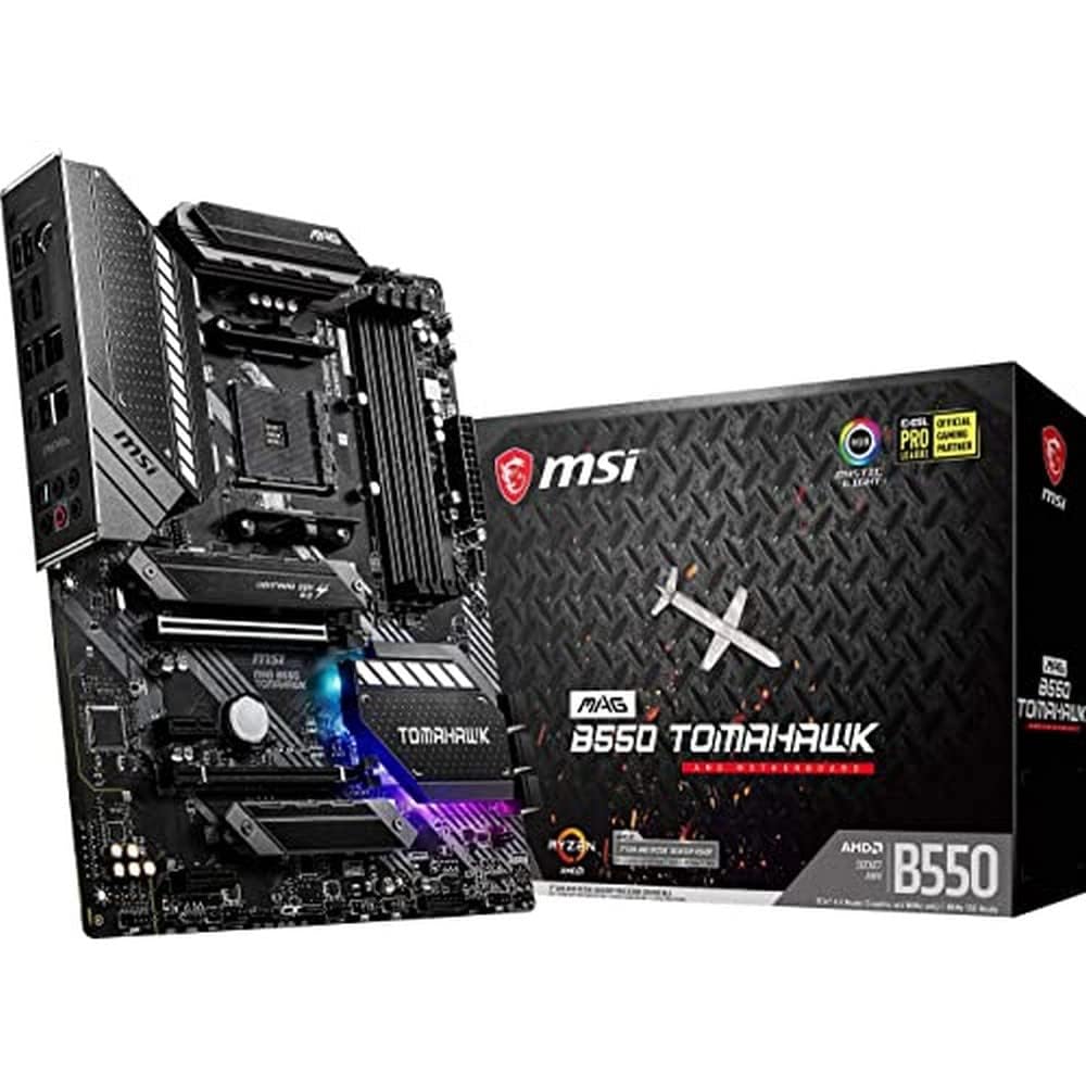 MSI MAG B550 TOMAHAWK AMD AM4 MOTHERBOARD