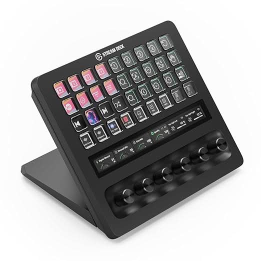 Elgato Stream Deck + XL – Customizable Control Platform with Macro Keys for PC and Mac