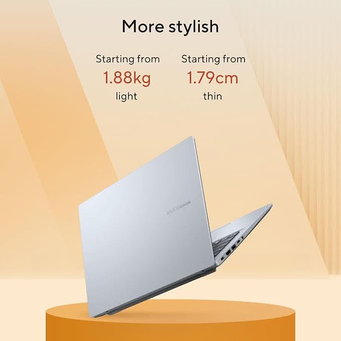 ASUS Vivobook 16 (2026), AMD Ryzen AI 5 330, AMD Radeon iGPU, 16GB RAM, 512GB SSD, FHD+, 16 Inch (40 cm), Windows 11 Home, M365 Basic (1 Year), Office 2024, Cool Silver, M1607KA-MB269WS, Thin and Light Laptop
