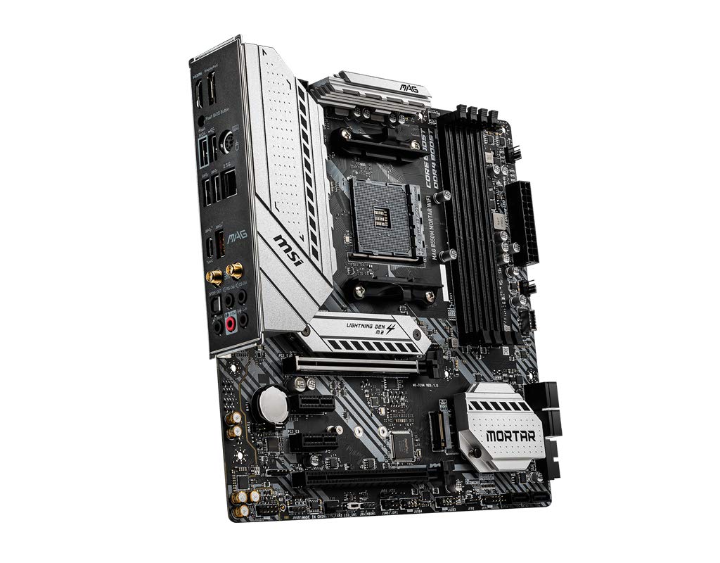 MSI MAG B550M MORTAR WIFI AMD AM4 MOTHERBOARD