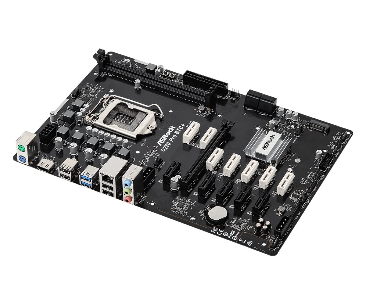 ASROCK Q270 PRO BTC+ DDR4 INTEL 1151 ATX MOTHERBOARD
