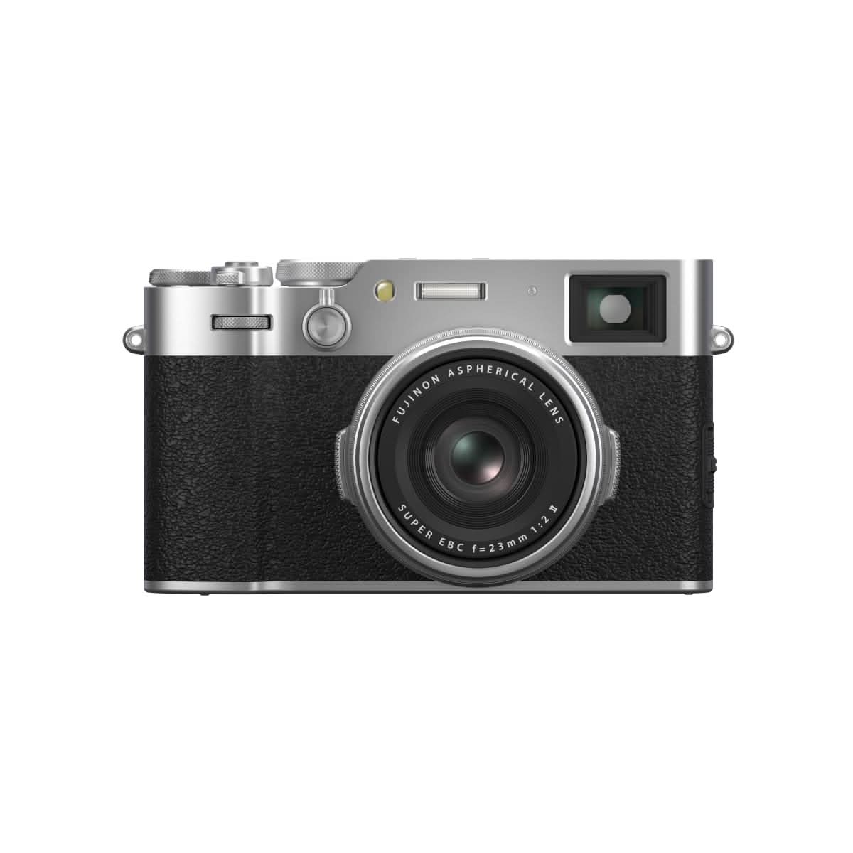 FUJIFILM X100VI 40.2 MP MIRRORLESS CAMERA WITH FIXED 23MMF2 LENS (APS-C X-TRANS CMOS 5 SENSOR, X-PROCESSOR 5, HYBRID VIEWFINDER, LCD TILT TOUCHSCREEN, FACE DETECTION AF, 20 FILM SIMULATIONS - SILVER