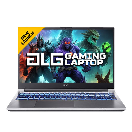 ACER ALG GAMING LAPTOP 12TH GEN INTEL CORE I5 PROCESSOR (16GB RAM/1TB SSD/6GB RTX3050 GRAPHICS/144HZ/WIN11HOME/WIFI 6) AL15G-52, 39.62CM (15.6 INCH) FHD DISPLAY, PREMIUM METAL BODY, STEEL GRAY, 1.99KG UN.34CSI.005