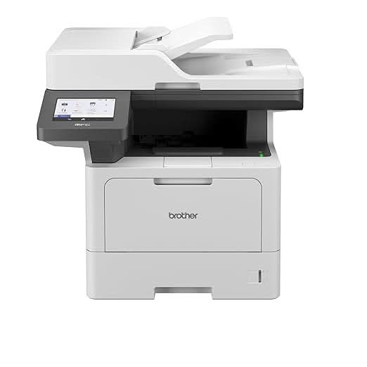 Brother MFC-L5915DW Wireless, high printing speed with 5-inch LCD touchscreen monochrome laser printer