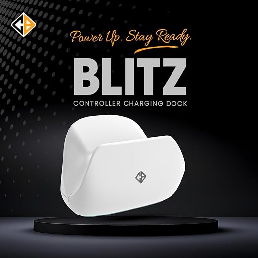 Cosmic Byte Blitz Tri-Mode Controller Charging Dock White