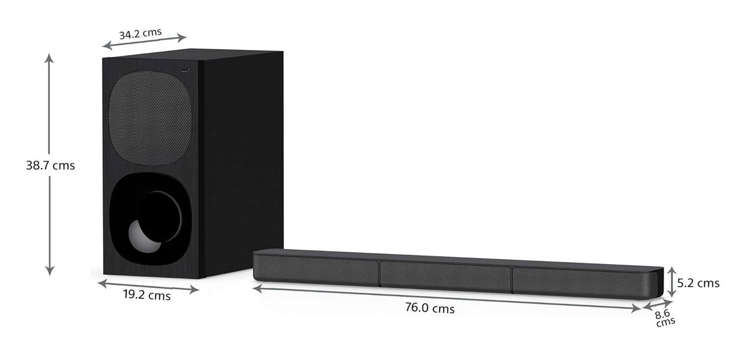 SONY HT-S20R REAL 5.1CH DOLBY DIGITAL SOUNDBAR