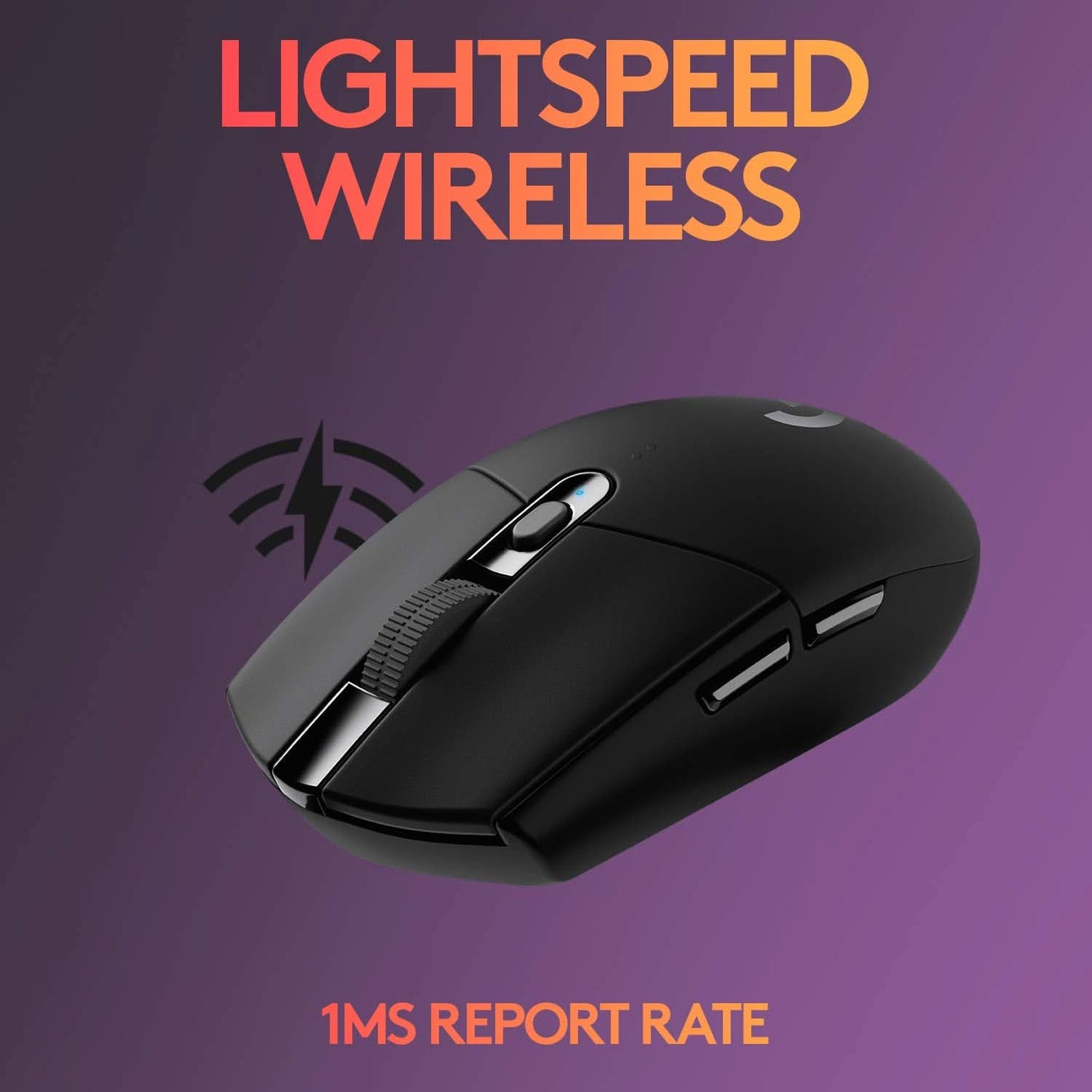 LOGITECH G305 LIGHTSPEED WIRELESS GAMING MOUSE - BLACK