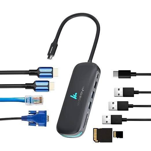 Wozoyo Type C 10 in 1 Docking Station, Series 1